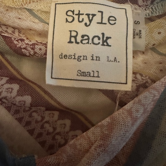Style Rack mesh long sleeve - Picture 2 of 2